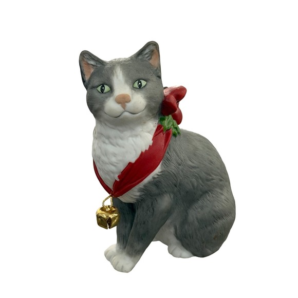 Hallmark Other - Cat Ornament Porcelain 1989 Noelle Hallmark Keepsake Collector's Club 3.75" Tall
